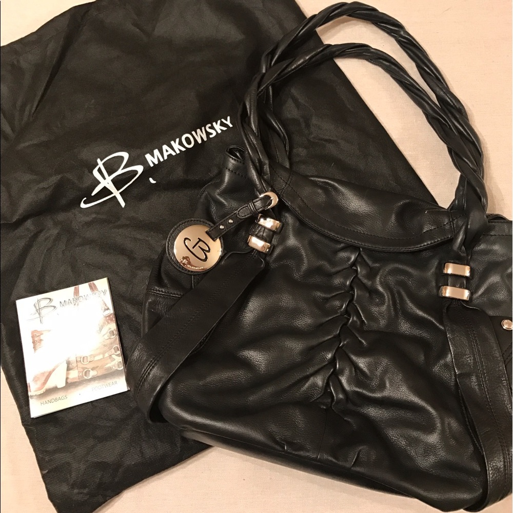 NWOT B. Makowsky handbag NEW Condition
